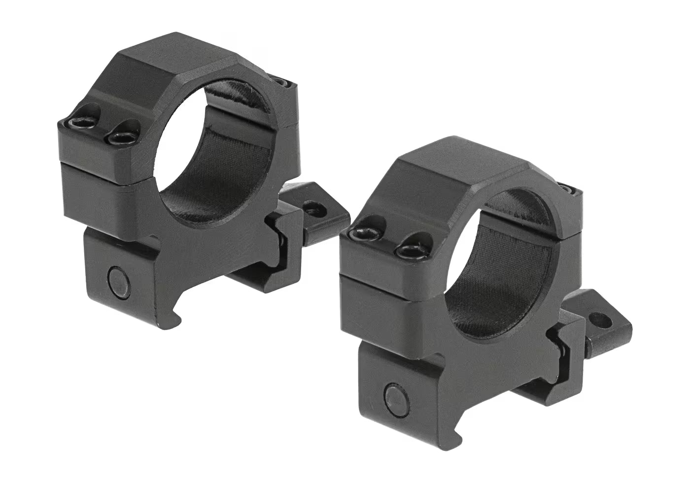 Leapers 25.4mm CNC Mount Rings Low