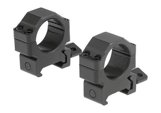 Leapers 25.4mm CNC Mount Rings Low