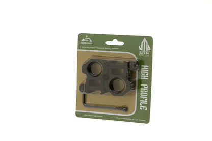 Leapers 25.4mm Mount Rings High