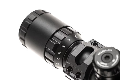 Leapers 3-9x32 1" BugBuster Scope AO RGB Mil-dot With QD Rings