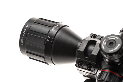 Leapers 3-9x32 1" BugBuster Scope AO RGB Mil-dot With QD Rings