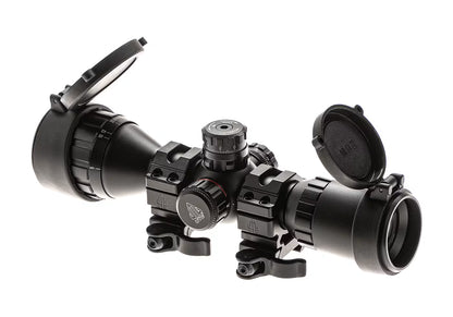 Leapers 3-9x32 1" BugBuster Scope AO RGB Mil-dot With QD Rings