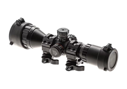 Leapers 3-9x32 1" BugBuster Scope AO RGB Mil-dot With QD Rings