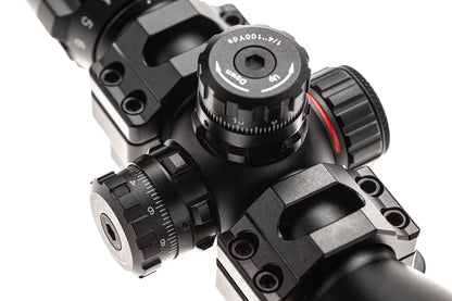 Leapers 3-9x32 1" BugBuster Scope AO RGB Mil-dot With QD Rings