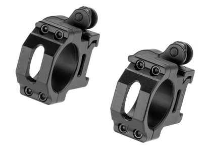 Leapers 30mm QD CNC Mount Rings Medium