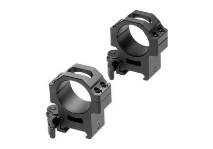 Leapers 30mm QD CNC Mount Rings Medium