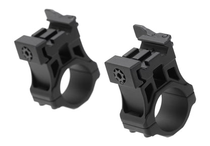 Leapers Accu-Sync QR 25.4mm High Profile Rings