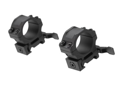 Leapers Accu-Sync QR 25.4mm Low Profile Rings