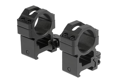 Leapers QD 25.4mm CNC Mount Rings High