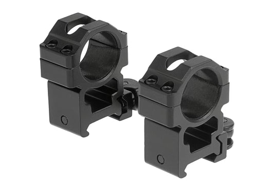Leapers QD 25.4mm CNC Mount Rings High