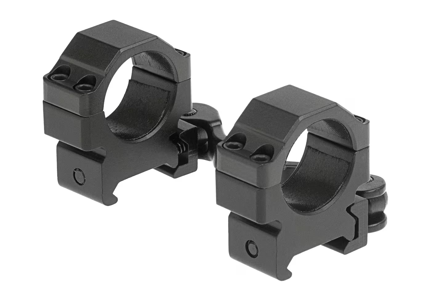Leapers QD 25.4mm CNC Mount Rings Low