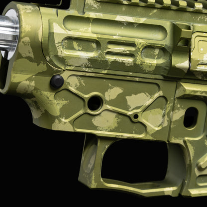 Mancraft CNC AR15 Tactical splash camo receiver set