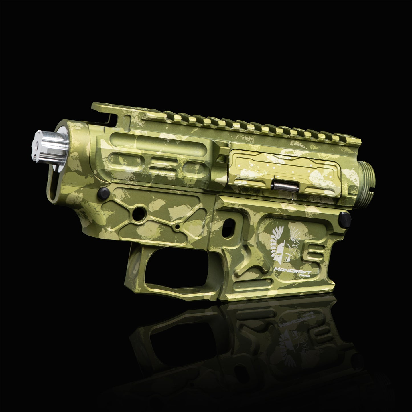 Mancraft CNC AR15 Tactical splash camo receiver set