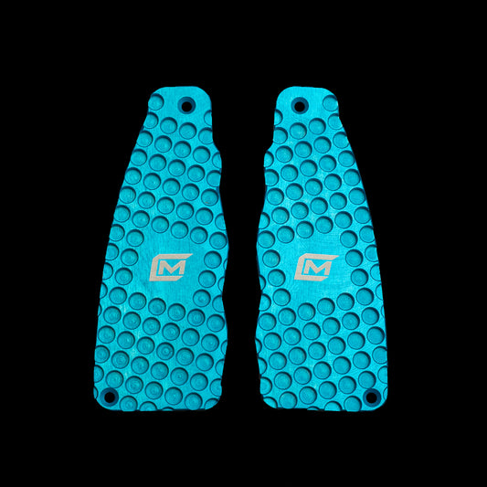 Mancraft CNC MSG side covers Blau