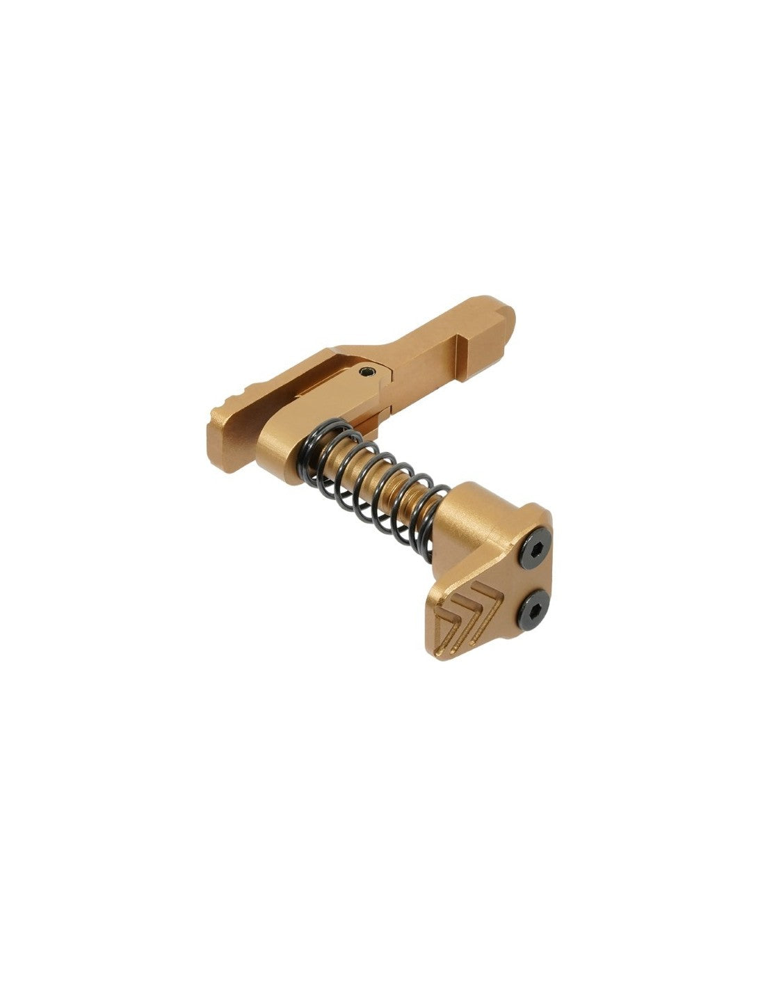 Maxx Model CNC advanced Magazine Release Style A for MTW M4 - Dark Earth