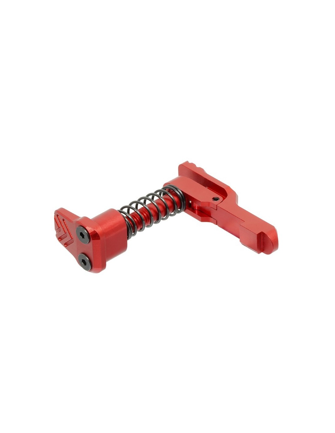 Maxx Model CNC advanced Magazine Release Style A for MTW M4 - Red