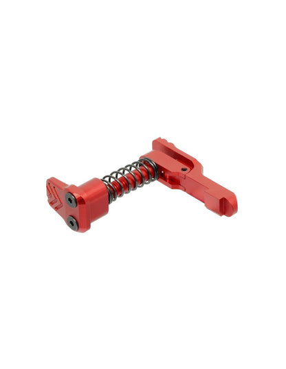 Maxx Model CNC advanced Magazine Release Style A for MTW M4 - Red