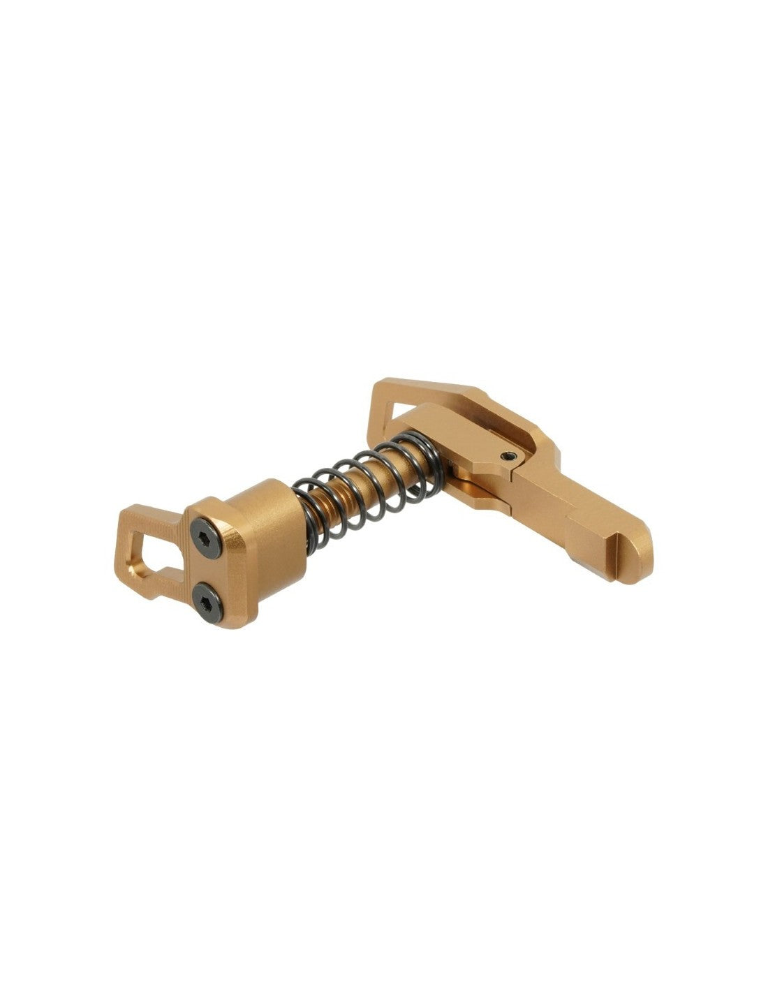 Maxx Model CNC advanced Magazine Release Style B for MTW M4 - Dark Earth