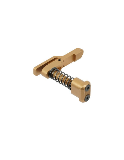 Maxx Model CNC advanced Magazine Release Style C for MTW M4 - Dark Earth