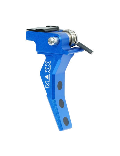 Maxx Model CNC Advanced Speed Trigger Style B blue for Scorpion EVO-3