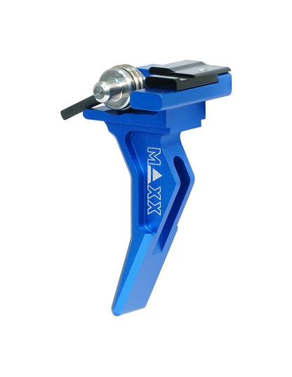 Maxx Model CNC Advanced Speed Trigger Style B blue for Scorpion EVO-3