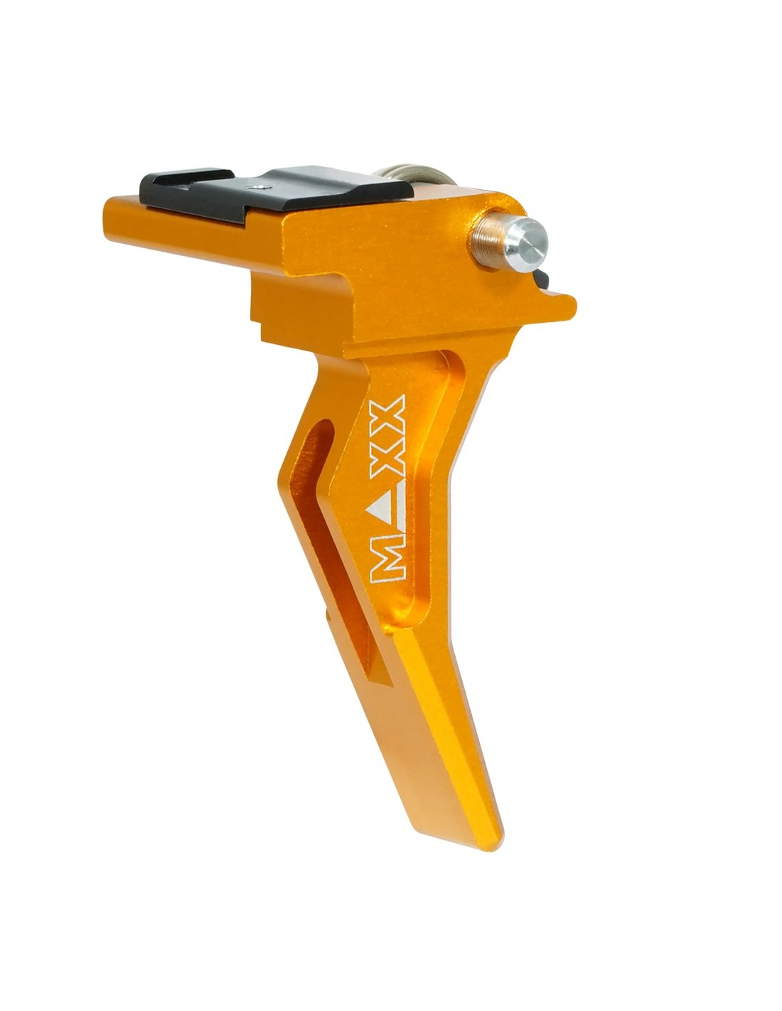 Maxx Model CNC Advanced Speed Trigger Style B Gold for Scorpion EVO-3