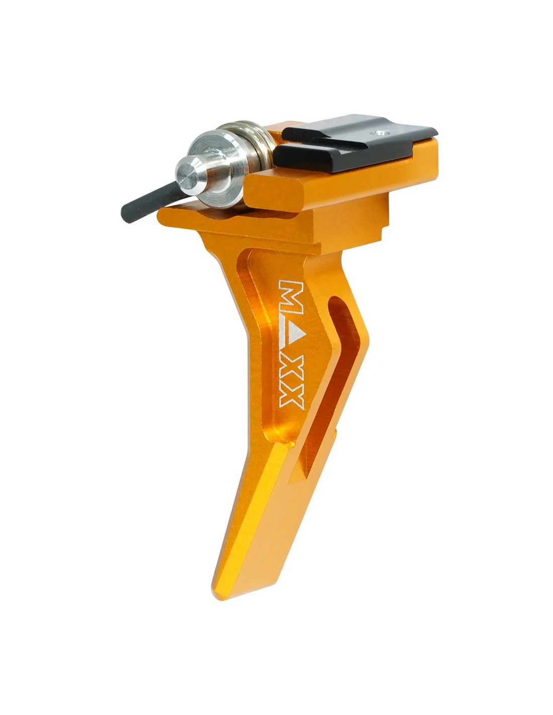 Maxx Model CNC Advanced Speed Trigger Style B Gold for Scorpion EVO-3