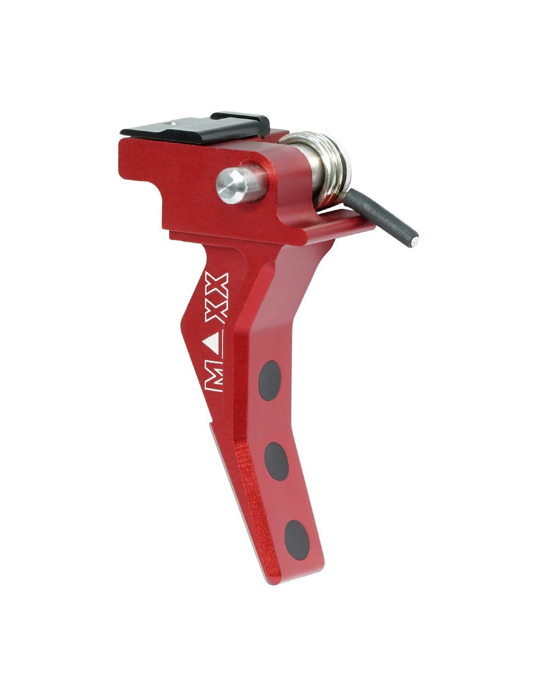 Maxx Model CNC Advanced Speed Trigger Style B red for Scorpion EVO-3