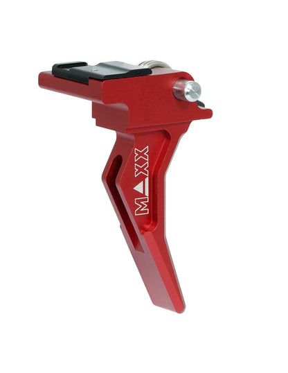 Maxx Model CNC Advanced Speed Trigger Style B red for Scorpion EVO-3