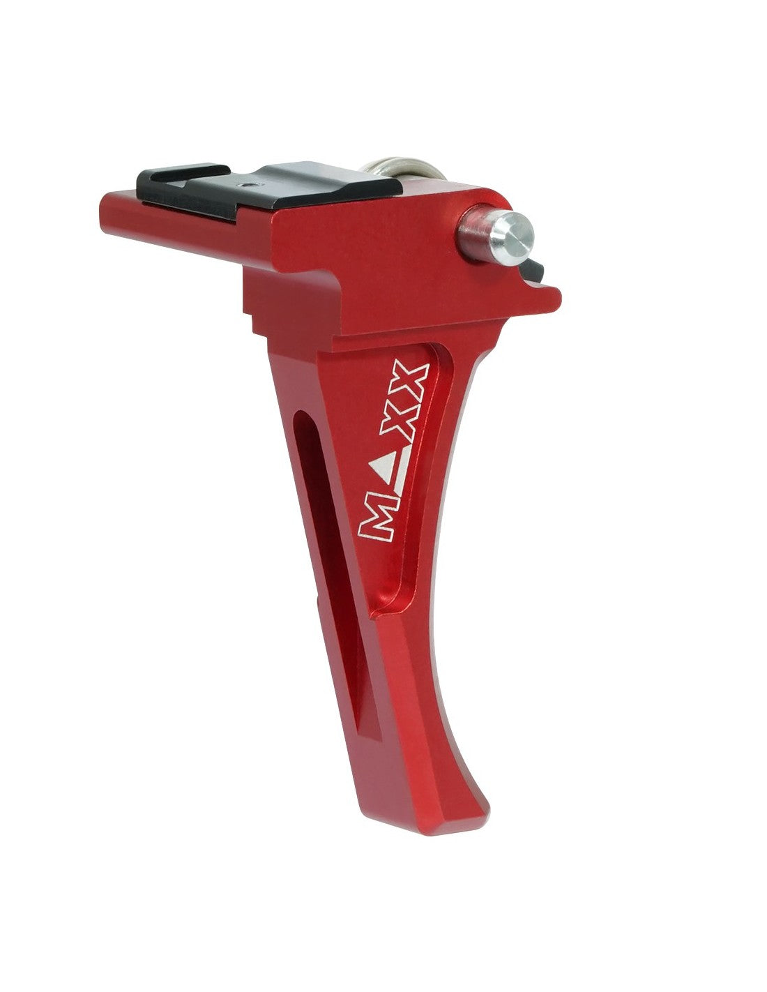 Maxx Model CNC Advanced Speed Trigger Style D red for Scorpion EVO-3