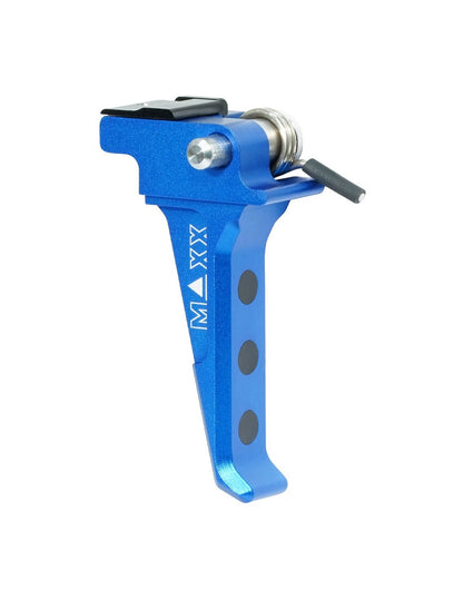 Maxx Model CNC Advanced Speed Trigger Style E blue for Scorpion EVO-3