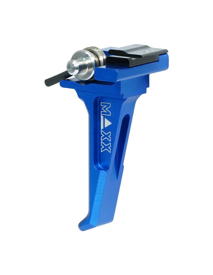 Maxx Model CNC Advanced Speed Trigger Style E blue for Scorpion EVO-3