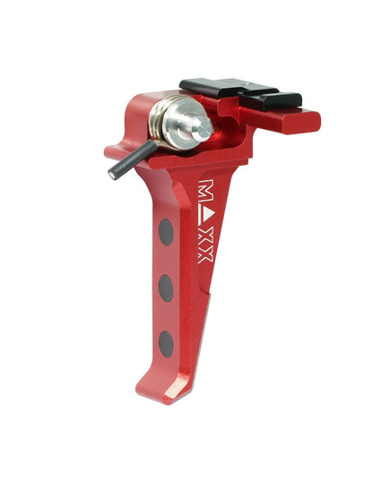 Maxx Model CNC Advanced Speed Trigger Style E red for Scorpion EVO-3