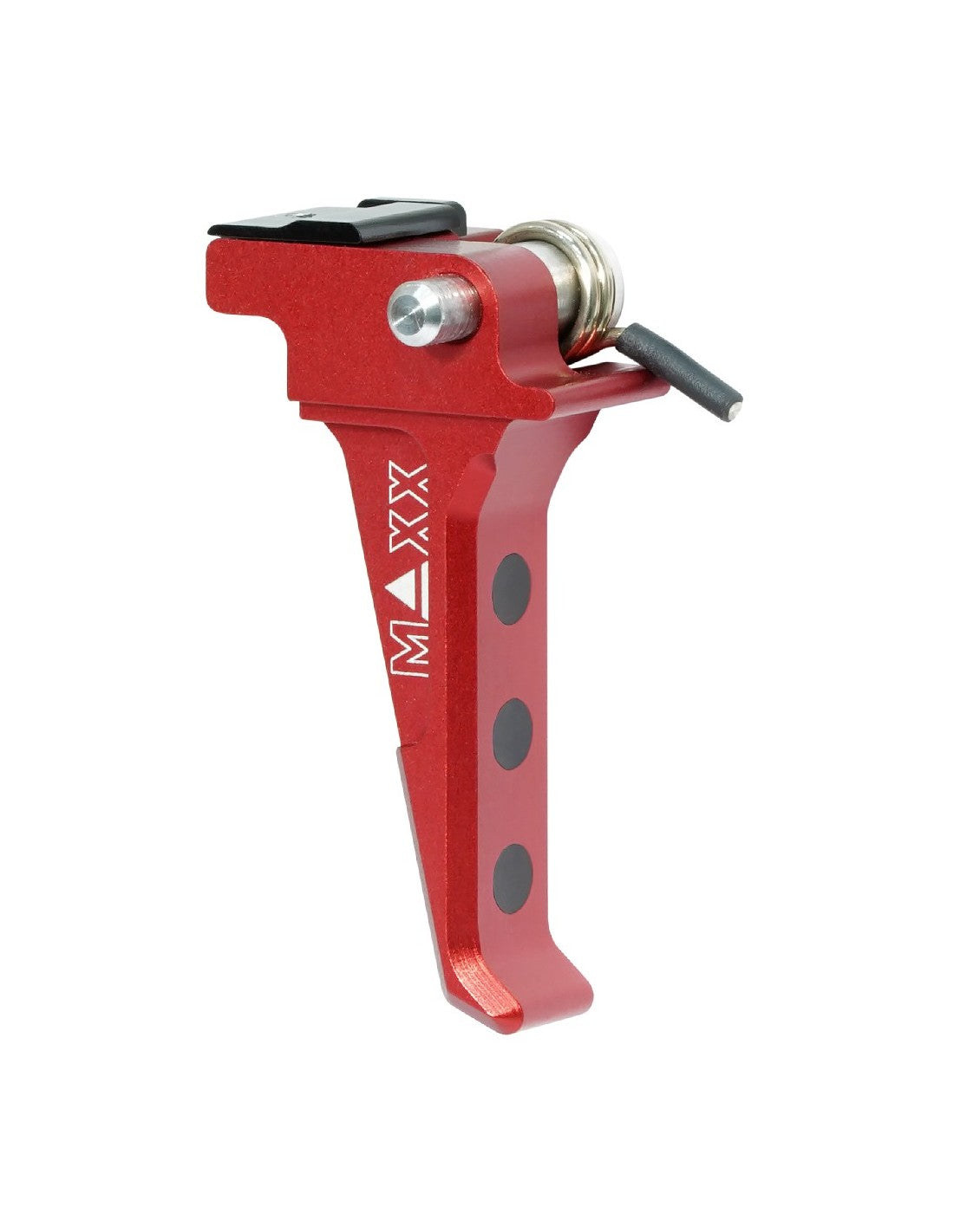 Maxx Model CNC Advanced Speed Trigger Style E red for Scorpion EVO-3
