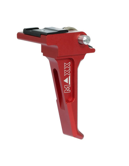 Maxx Model CNC Advanced Speed Trigger Style E red for Scorpion EVO-3