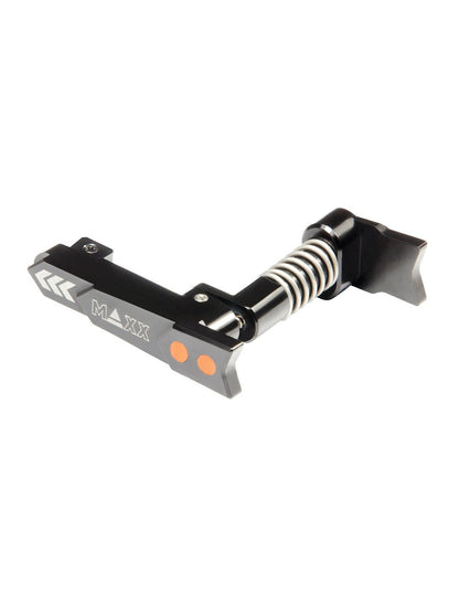 Maxx Model CNC Aluminum Advanced Magazine Release Style A (Black)