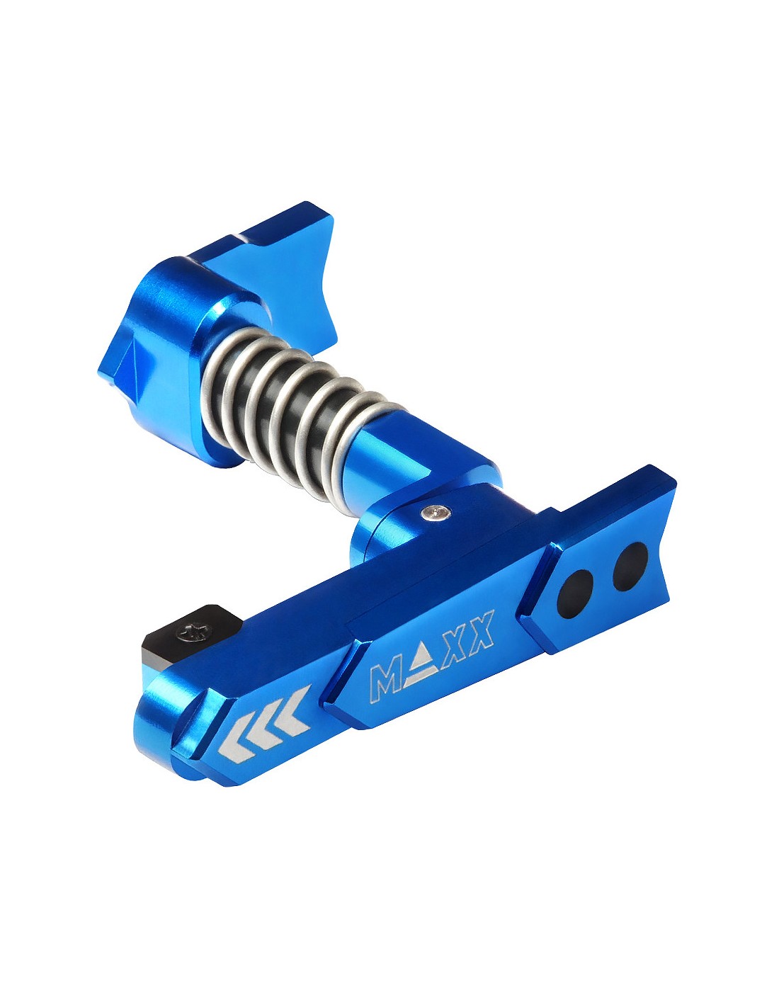 Maxx Model CNC Aluminum Advanced Magazine Release Style A (Blue)