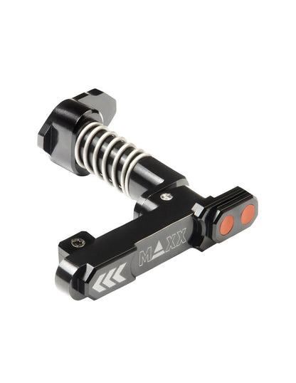Maxx Model CNC Aluminum Advanced Magazine Release Style B (Black)