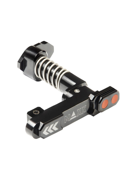 Maxx Model CNC Aluminum Advanced Magazine Release Style B (Black)