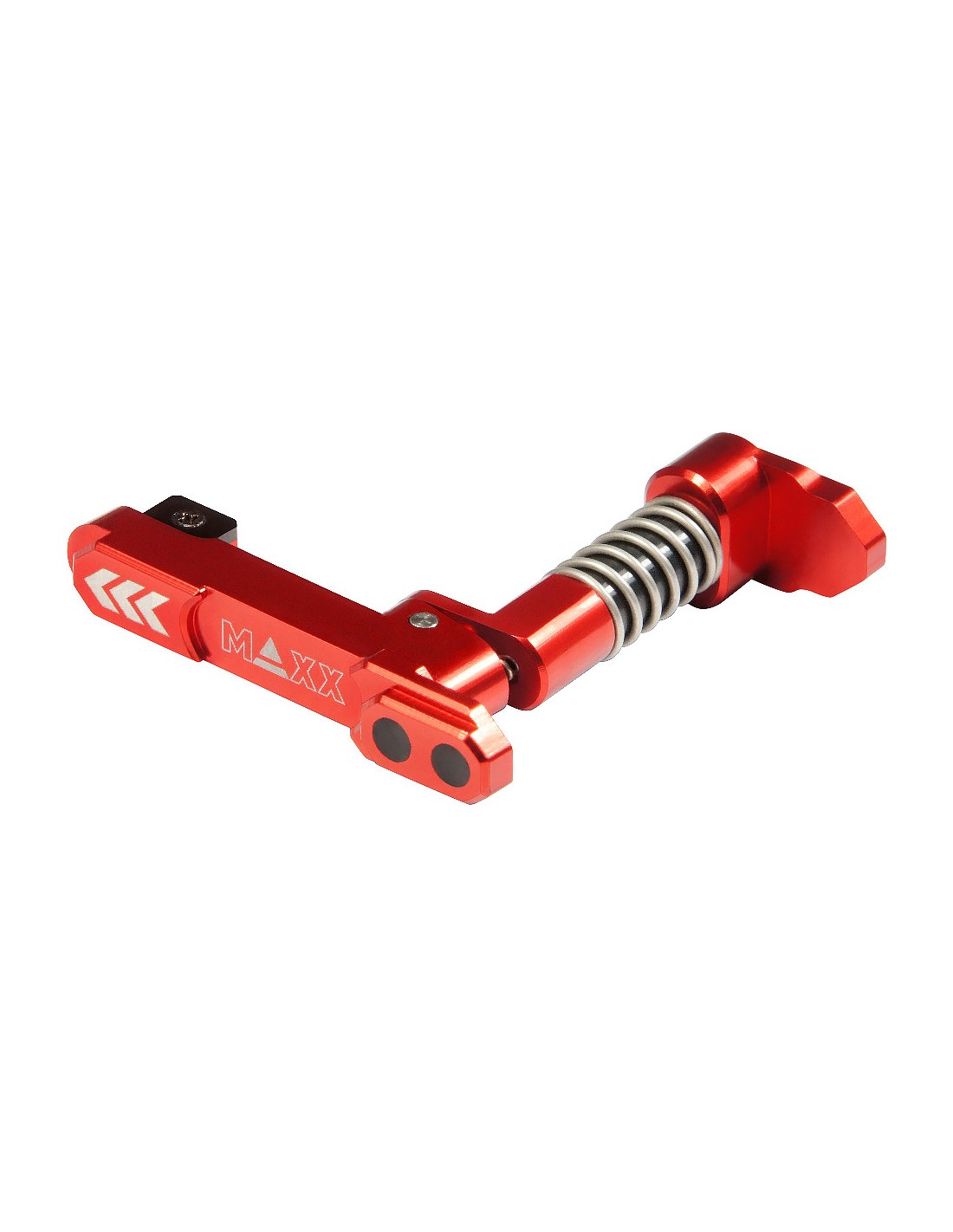 Maxx Model CNC Aluminum Advanced Magazine Release Style B Red