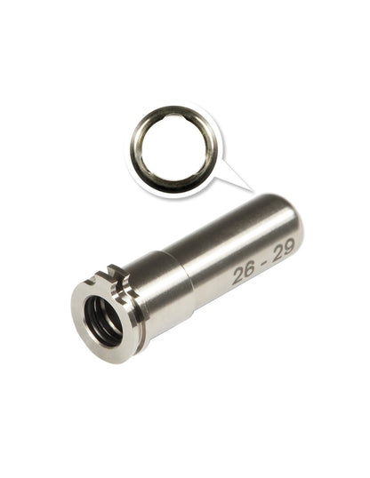 Maxx Model CNC Titanium Adjustable Air Seal Nozzle 26mm - 29mm for AEG