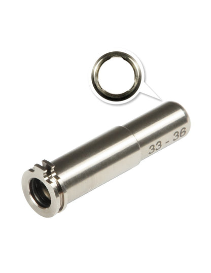 Maxx Model CNC Titanium Adjustable Air Seal Nozzle 33mm - 36mm for AEG