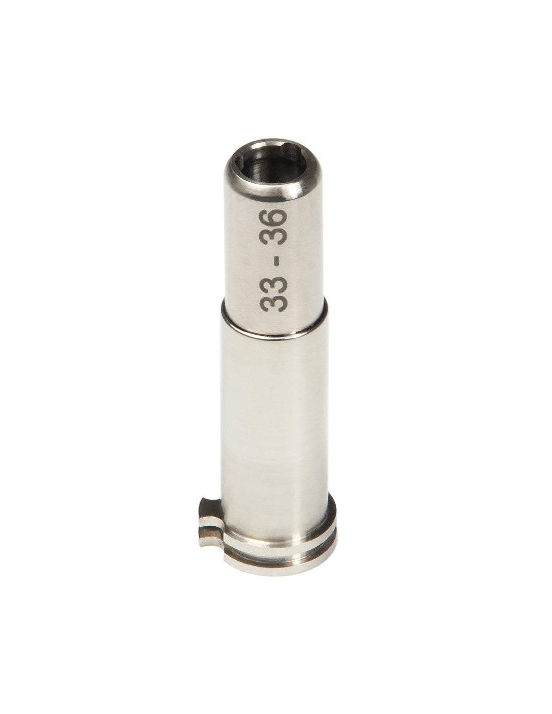 Maxx Model CNC Titanium Adjustable Air Seal Nozzle 33mm - 36mm for AEG