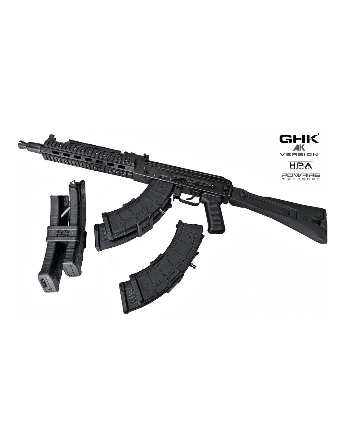 500rds HPA Hi-cap Magazine for GHK AK GBBR