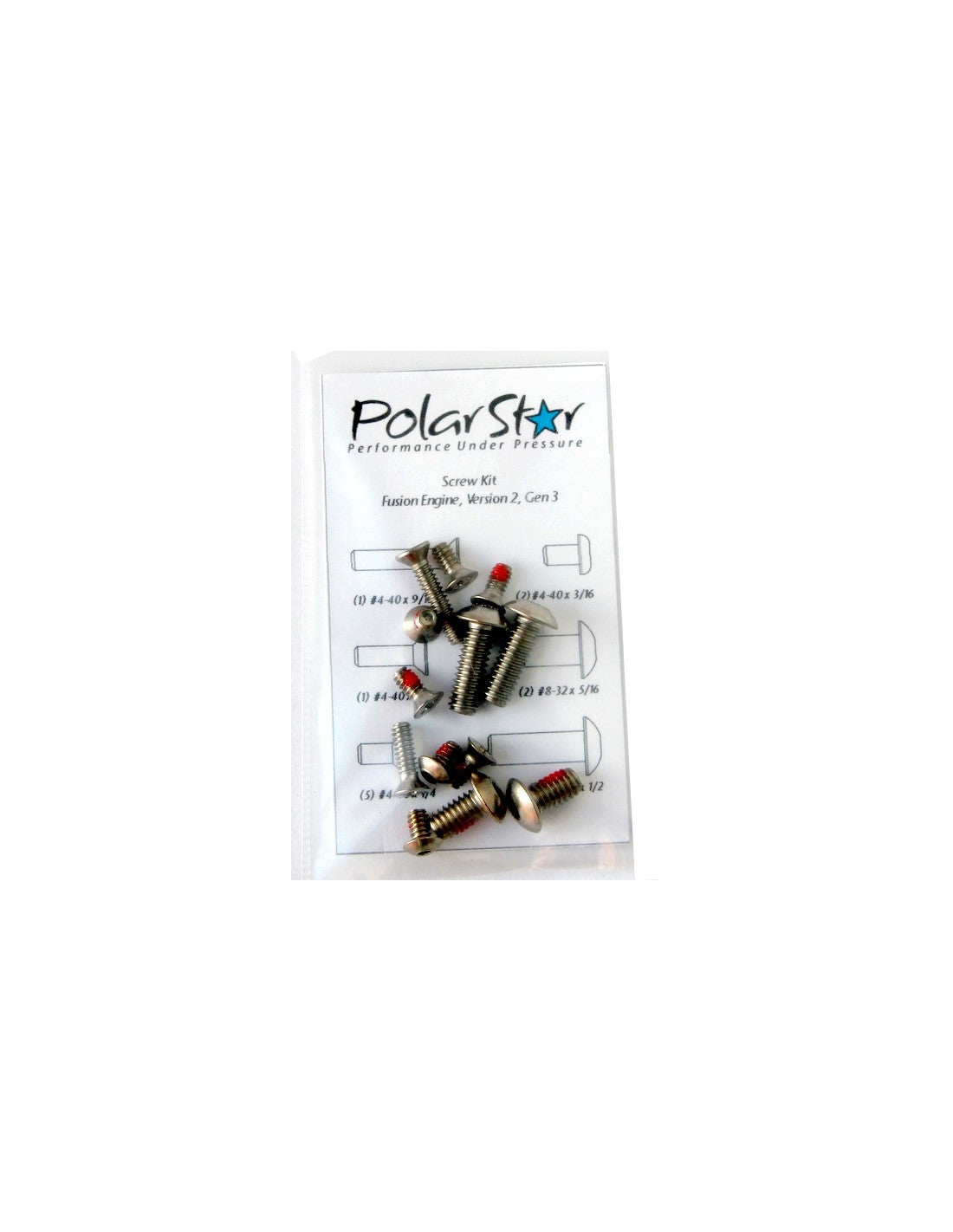 PolarStar Fusion Engine Screw Set (Gen 2)
