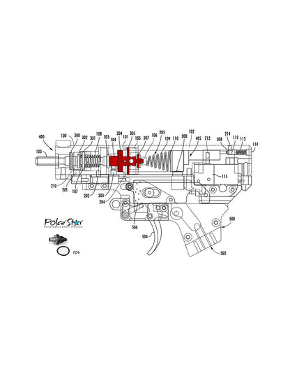 PolarStar Original Poppet (Standard High-Flow)