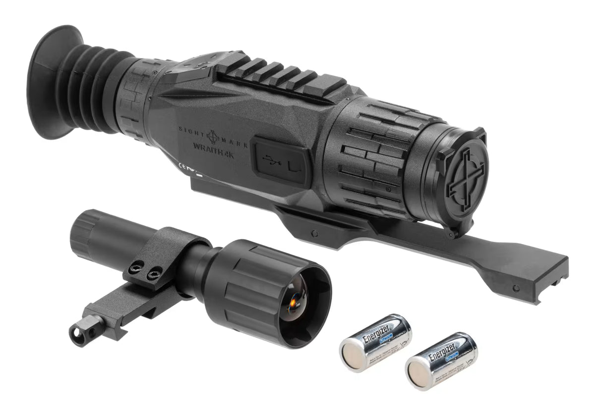 Wraith Night Vision Sightmark Wraith 4K 2-16x32 Digital Night Vision Riflescope with Long ...