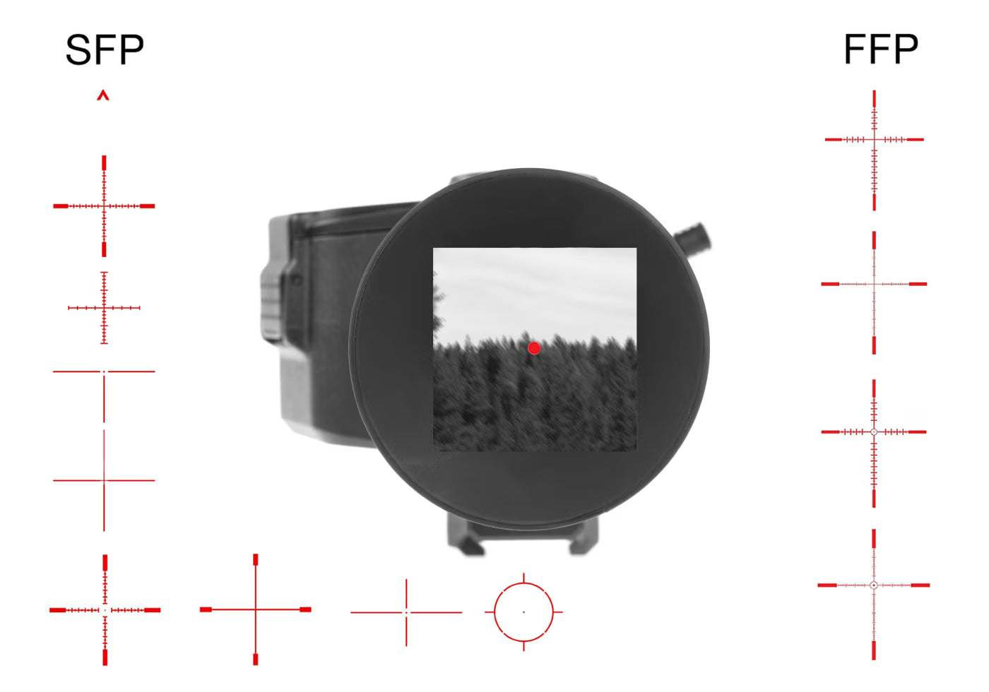 Sightmark Wraith 4K MINI 2-16x32 Digital Day/Night Riflescope with Long Mount