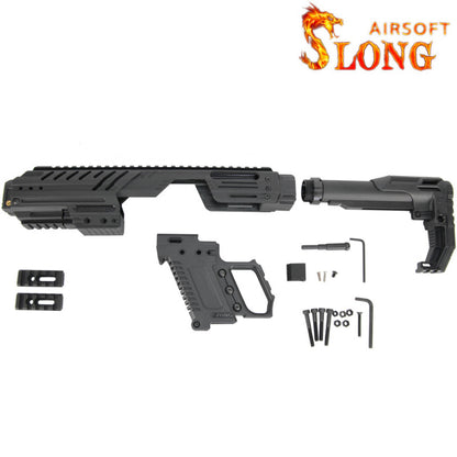 SLONG AIRSOFT conversion Kit MPG + G-KRISS XI - Black