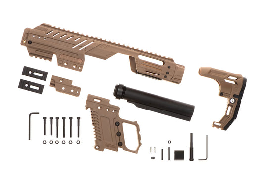 SLONG AIRSOFT conversion Kit MPG + G-KRISS XI - Brown